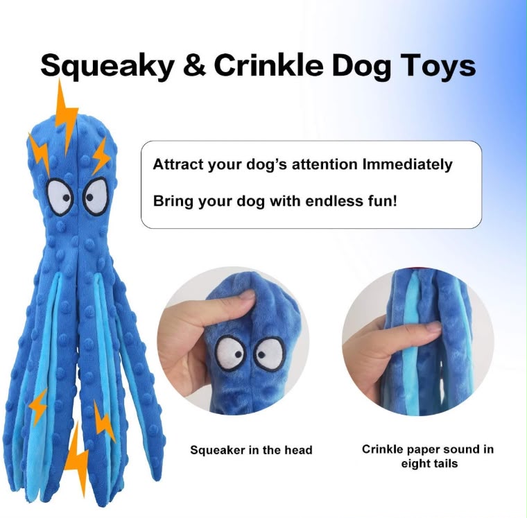 Eco-Friednly Octopus Plush